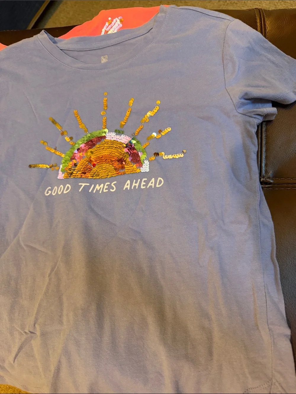 GAP KIDS set of 3 interactive colorful  t-shirts size L